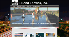 Desktop Screenshot of ebondepoxies.com